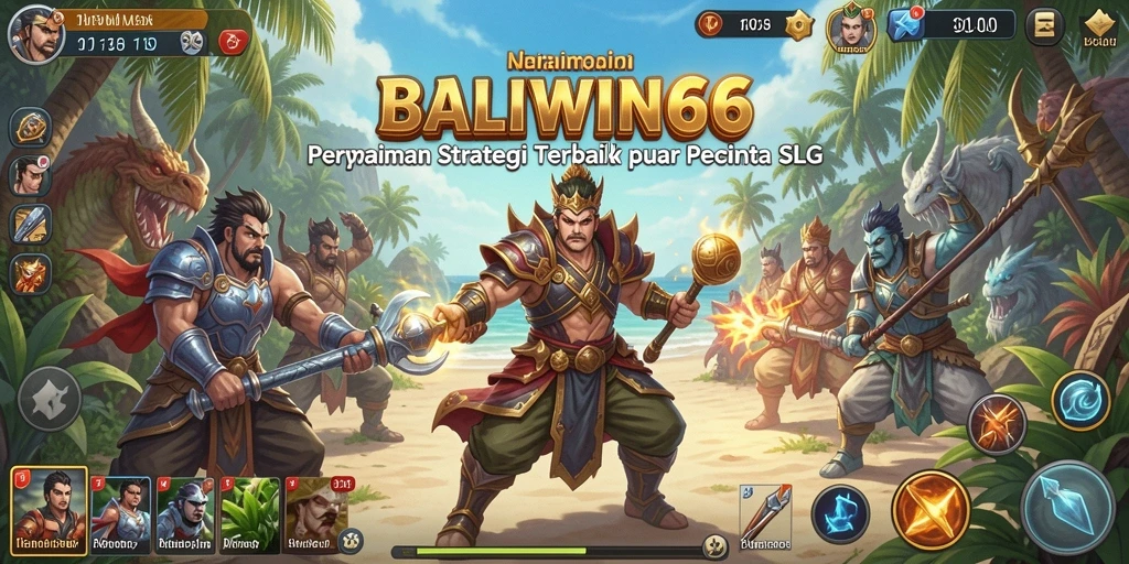 Tampilan gameplay BALIWIN66 yang mendebarkan dan strategis.
