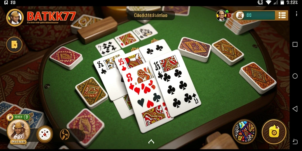 Tampilan gameplay yang seru dan interaktif dalam BATIK77.