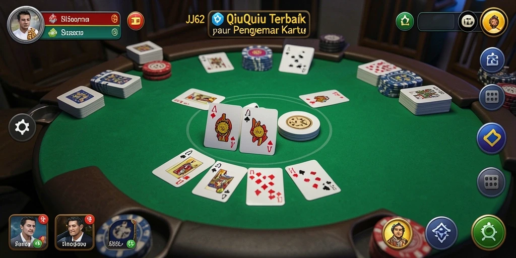 Tampilan menarik dari permainan QiuQiu JJ62 yang menyenangkan.