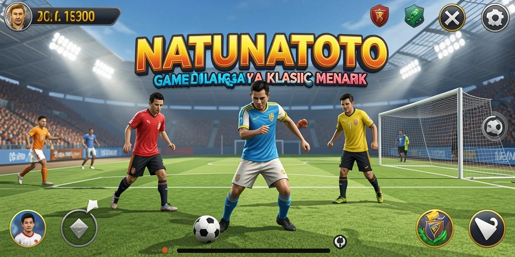 Tampilan gameplay NATUNATOTO yang seru dan menantang.