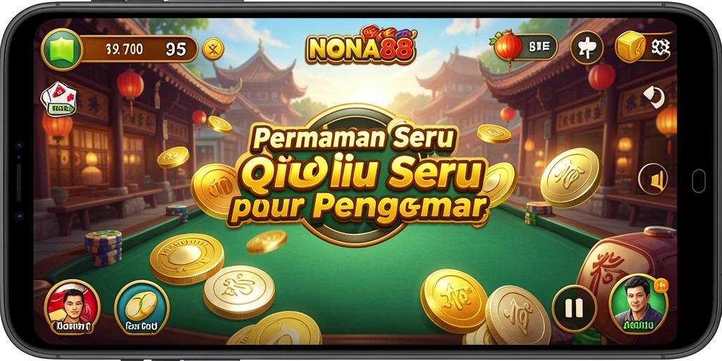 Screenshot gameplay QiuQiu di NONA88 yang seru dan menarik.