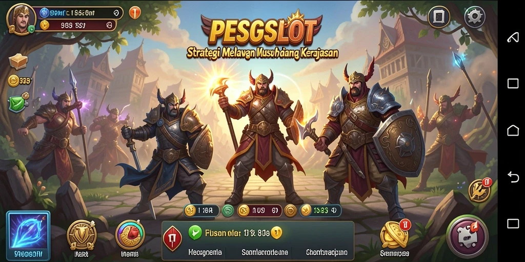 Tampilan gameplay PESGSLOT yang menegangkan dan strategis.
