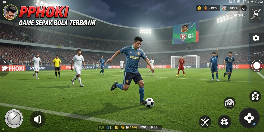 Gameplay PPHOKI yang seru dengan momen-momen menarik di lapangan.