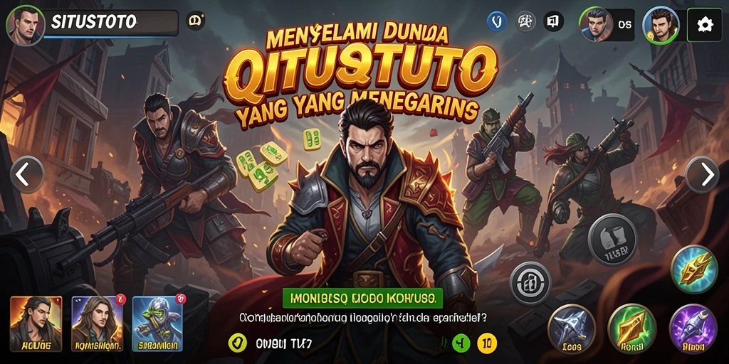 Tangkapan layar yang menampilkan pengalaman seru bermain QiuQiu.